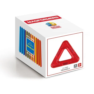 Magformers Magnetic Building Set - 12 Pieces - Age 3 - Triangle Shape - Image 1 of 2