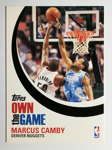 2007-08 Topps Own the Game #OTG7 Marcus Camby - Imagen 1 de 2