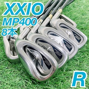 XXIO MP400 Irons #4-9,Pw,Sw(8Clubs)/Carbon MP400/Flex:Regular/ Iron set - Picture 1 of 9