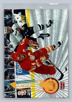 1994-95 Pinnacle #38 Theoren Fleury Rink Collection - Image 1 of 2