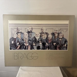 Charles Bragg Print NATIONAL CONVENTION OF JURISTS 1979 cardboard mounted - Picture 1 of 10
