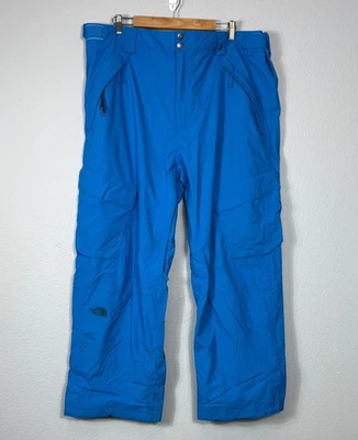 The North Face Hyvent Blue Cargo Ski Pants Men XXL Snowboard Shell Outdoor - Image 1 of 4
