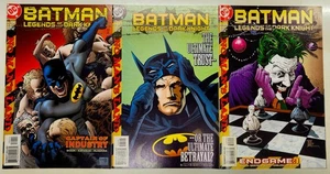 DC Comics Batman Legends Of The Dark Knight 3 Key Issues 124-126 No Mans Land FN - Picture 1 of 1
