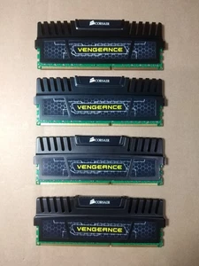 CORSAIR memoria RAM VENGEANCE DDR3 PC3-12800U 32GB 1600Mhz - Foto 1 di 10