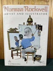 NORMAN ROCKWELL ARTIST and ILLUSTRATOR ABRAMS HARD COVER BOOK TIME LIFE EDITION - Imagen 1 de 15