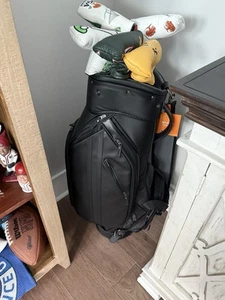 Stitch Golf SL4 Cart/Mini Staff Style Golf Bag Black New - Picture 1 of 9