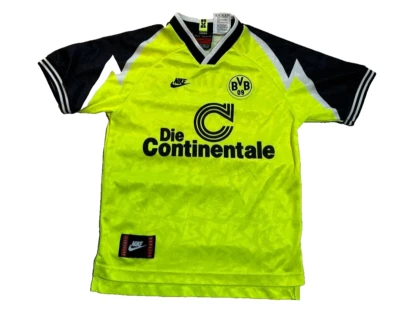 Borussia Dortmund BVB Trikot Gr. M Kindergröße Nike Continentale 1995/96 - Bild 1 von 4