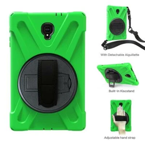 Hybrid Tablet Case Cover Shoulder Strap For Samsung Galaxy Tab A A2 E S2 S3 S4 J - Picture 1 of 20