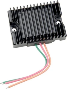 6 VOLT VOLTAGE REGULATOR BLACK HARLEY PANHEAD FL DUO-GLIDE SPORTSTER 900 58-64 - Bild 1 von 2