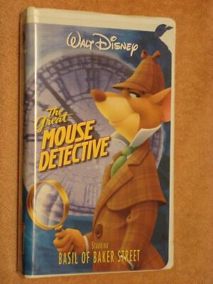 Used VHS Videocassette Tape The Great Mouse Detective - Image 1 of 3