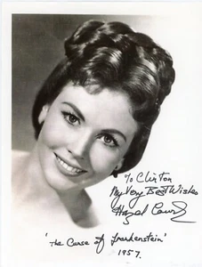 Hazel Court handsigniertes gedrucktes Foto - Bild 1 von 1