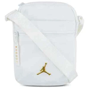Nike Jordan Crossbody Festival Bag Jumpman 9A0631-WAF White Gold BRAND NEW - Picture 1 of 6