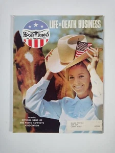 HOOFS and HORNS Magazine Western Cowboy Rodeo Pro Business July August 1971 - Picture 1 of 2