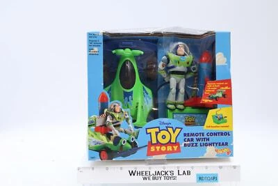 遥控汽车带巴斯光年玩具总动员风火轮 1996 年美泰全新未拆封 — 第 1/4 张图片