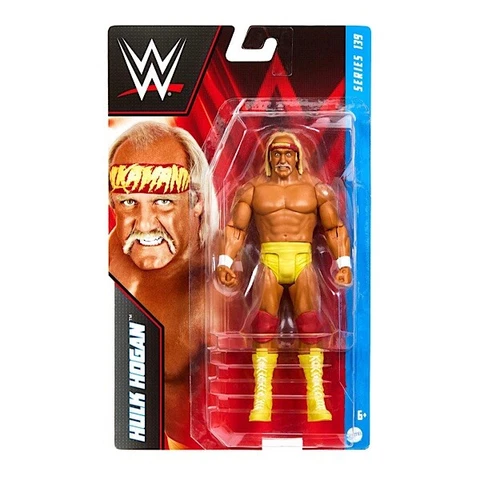 Hulk Hogan WWE Mattel Basic Series #139 Wrestling Action Figure Cover