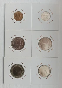 USSR Set Of 6 Coins 1991 - 10, 50 Kopeks, 1, 5, 10 rubles. 5 rubles MMD&SPMD. - Picture 1 of 2
