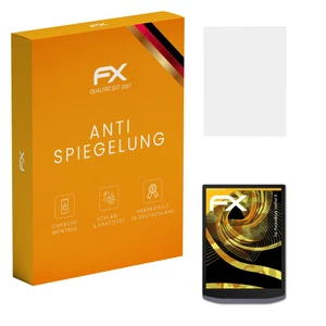 atFoliX 2x Panzerfolie für PocketBook InkPad X Schutzfolie matt&stoßfest Folie - Afbeelding 1 van 8