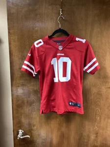Youth  "NFL NIKE" SF 49ers #10 GAROPPOLO jersey.Size Youth Med.1 0-12 P.O. - Picture 1 of 2