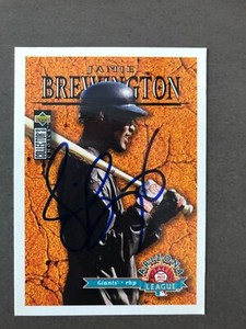 San Francisco Giants JAMIE BREWINGTON autographed 1996 Upper Deck 