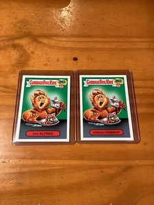 2015 Topps Mülleimer Kinder 30. Jahrestag Alf Karte 9a 9b - Bild 1 von 2