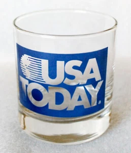 USA TODAY glass blue logo lettering - Picture 1 of 1