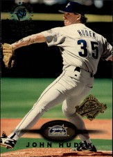 1995 Stadium Club Super Team World Series Astros Baseball Card #279 John Hudek