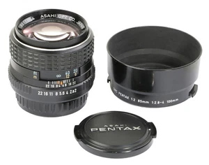SMC Pentax-M 85mm 1:2 No.6011864 Made in Japan TOP CLEAN WORKING condition A/B ! - Bild 1 von 11