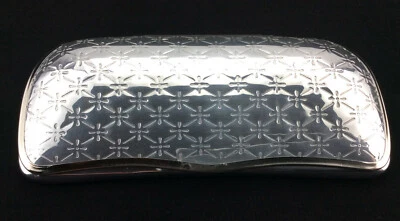 REINHOLD KÜHN  Vintage Retro Brillenetui ~ Deutsche Handarbeit ~ Aluetui  - Bild 1 von 4