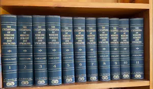 VTG Cyclopedia of Medicine Surgeries & Specialties 1944 F.A.Davis Volume 1-15 - Picture 1 of 3