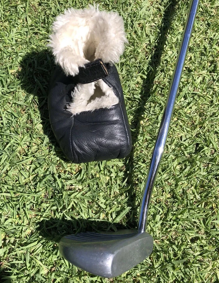 Vtg Original SLOTLINE Putter MODEL FS1 RH Dexterity 34” OG Grip & Leather Cover - Image 1 of 4