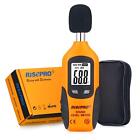 RISEPRO Decibel Meter Digital Sound Level Meter 30 – 130 dB Audio Noise