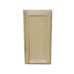 Mobile da parete cucina | pioppo non finito | stile shaker | 12x30x12 pollici - Foto 1 di 4
