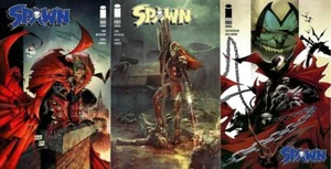 Spawn # 315 Cubierta A B & C Set Casi Nuevo Imagen - Imagen 1 de 5