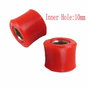 2x Alta Calidad Amortiguador Trasero Bicicleta Motocicleta Alta Calidad Goma Rojo Arbusto Duradero 10mm - Imagen 1 de 4
