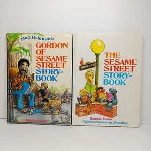 Paquete de 2 libros de cuentos de Sesame Street. Sesame Street... y Gordon of Sesame Street - Imagen 1 de 6