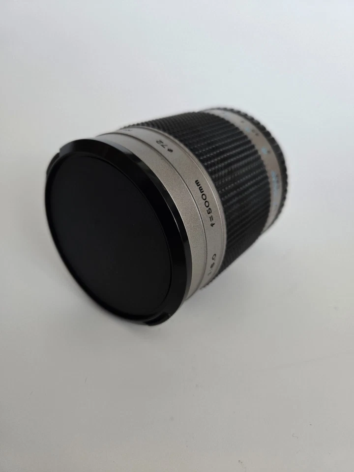 [ MINT ] KENKO MC Mirror Lens 500mm F8 For Canon EOS Mount MF From JAPAN w/cap - Image 1 of 4