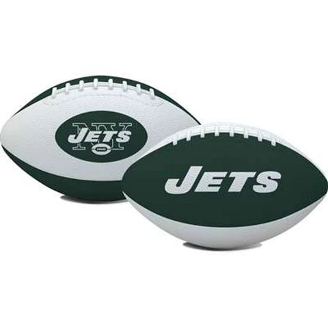 NEW YORK JETS HAIL MARY 2-TONE YOUTH SIZE RUBBER FOOTBALL FREE SHIPPING Cover