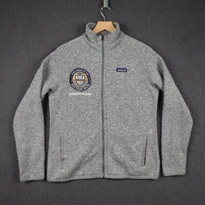 PATAGONIA Better Sweater Jacket Womens L Knit Fleece Zip Pockets Pittsburgh Uni - Picture 1 of 11