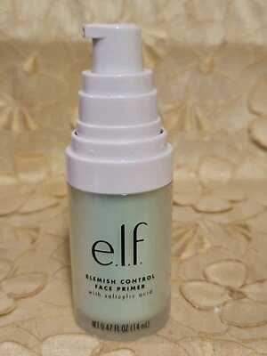 e.l.f.-Blemish Control-Face Primer-With Salicylic Acid- .47 Oz-NEW/NO BOX/NO CAP - Image 1 of 4