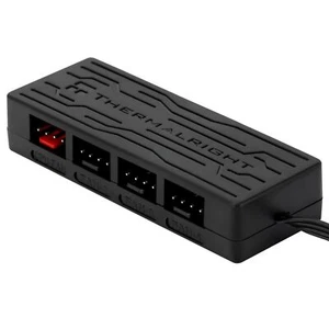 Fan HUB X4 Controller CPU Fan Hub Support 4 Groups of Cooler Fans 4-Port 4 Pi... - Picture 1 of 9