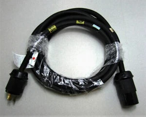 EMC 038-003-438 Cordset 15 Ft w/ Hubble Twistlock Plugs - Picture 1 of 6