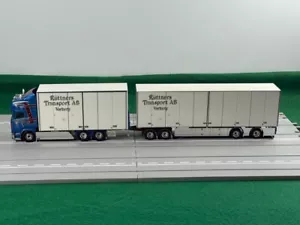 Modelli di camion Tekno, Scania R Streamline svedese LZV Combi, RUTTNER - Foto 1 di 15