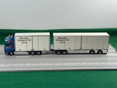 Tekno Truck models, Scania R Streamline Swedish  LZV Combi , RUTTNER - Image 1 of 4