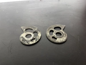 96-04 HONDA XR 200 XR 250R OEM REAR CHAIN ADJUSTERS - Picture 1 of 7