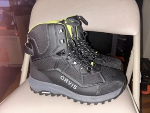 Stivali Orvis Pro Wading Michelin suola gomma posteriore uomo 9 indossati una volta! - Foto 1 di 8