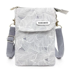 Roomy Cell Phone Purse Wallet Canvas Small Crossbody Purse Bags with Shoulder... - Picture 1 of 7