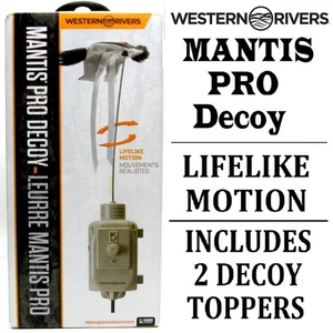 NEW SEALED WESTERN RIVERS MANTIS PRO MOTORIZED DECOY Predator AND Coyote Hunting - Picture 1 of 12