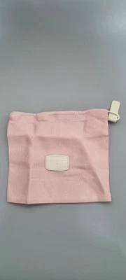 Originale Radley piccolo copri sacchetto antipolvere rosa - 7 x 6" - per portamonete o porta carte - Immagine 1 di 4