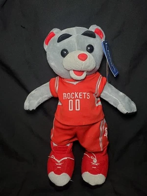 NWT Houston Rockets NBA Basketball Clutch Mascot 10" Plush Doll Figure  - Image 1 of 4