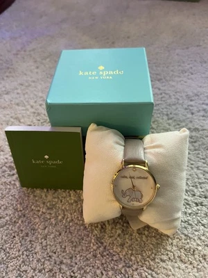 Kate Spade New York Metro Women KSW1208 Elephant  Leather Quartz Watch - Image 1 of 3